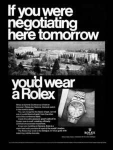 esempio pratico copy if/you - rolex