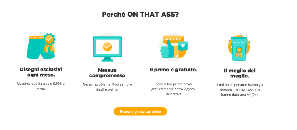 Come creare un Modello di membership di Successo come ON THAT ASS